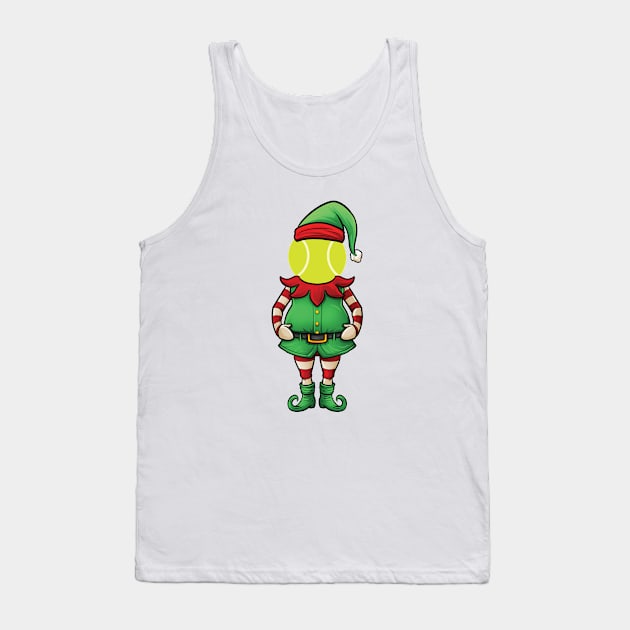 Padel Christmas Elf Tank Top by whyitsme